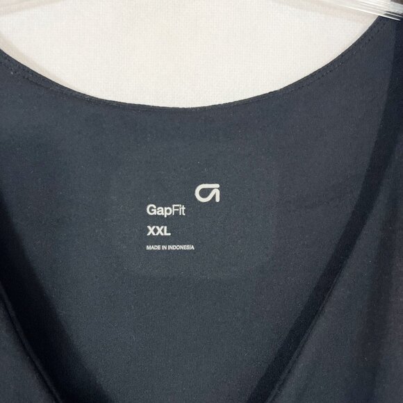 Gap Fit Black Active Wear Dress Built-In Shorts Padded - Size XXL - Picture 5 of 8